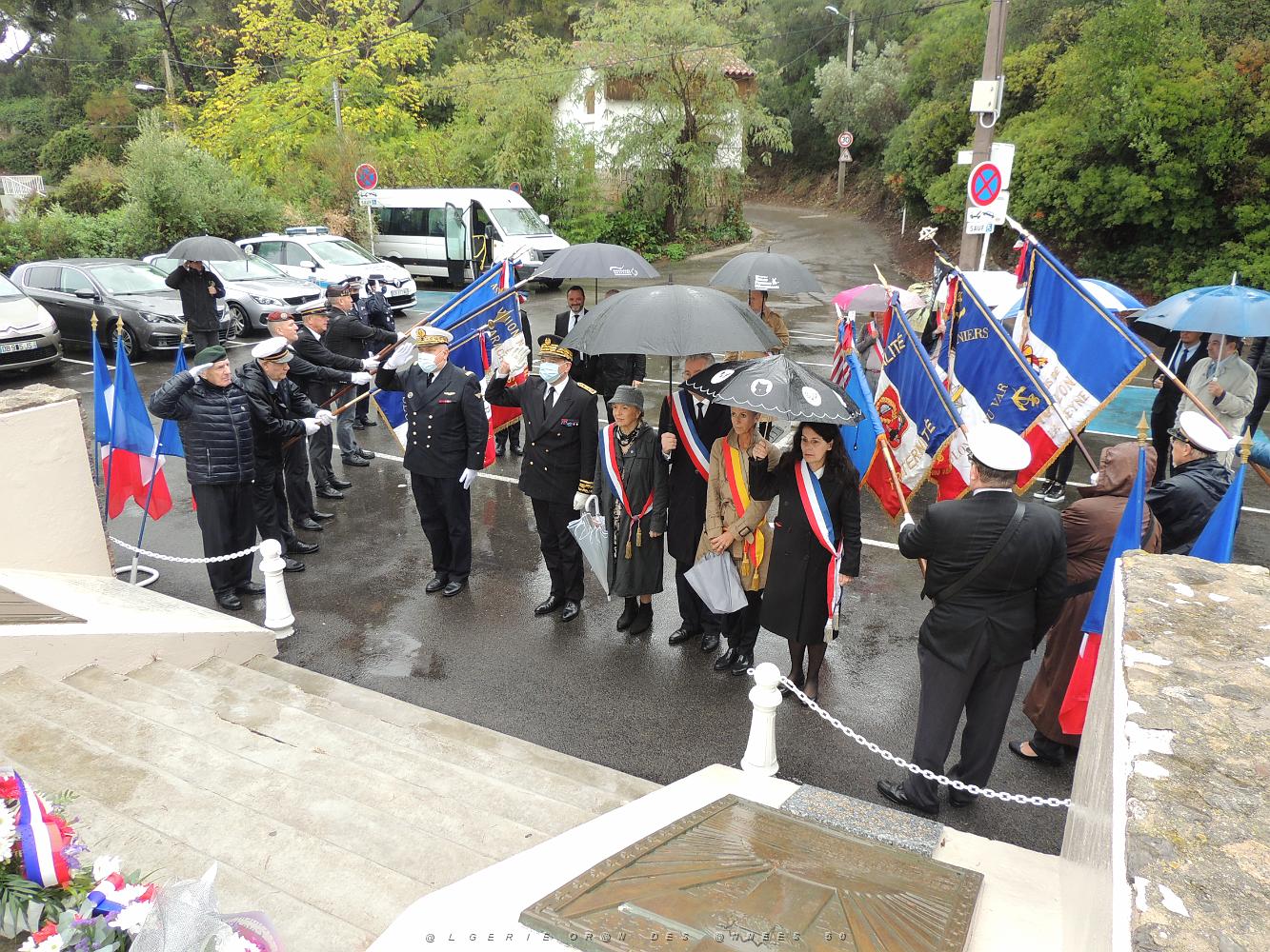 2021 11 01 TOULON - HOMMAGE AUX MARINS MORTS POUR LA FRANCE A MERS EL KEBIR EN 1940 (10).JPG -           